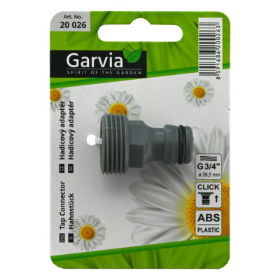 Adaptér hadicový s vnějším závitem 3/4"