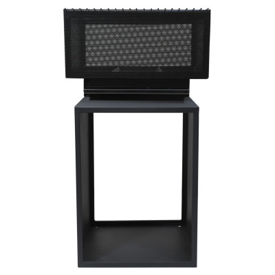 Ohnisko CUBE s mriežkou 74cm