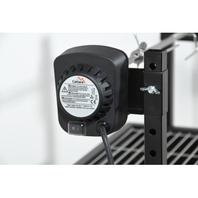 Gril BARBECUE 60cm s motorom 230V
