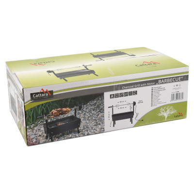 Gril BARBECUE 60cm s motorom 230V