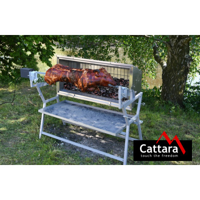 Gril PIGLET s elektrickým ražňom