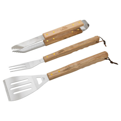 Grilovacie náradie WOOD sada 3ks