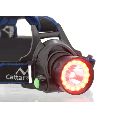 Čelovka LED 400lm (1x XM-L+15x SMD)