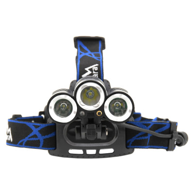 Čelovka LED 400lm (1x XM-L+2x XP-E)