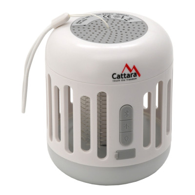 Svietidlo MUSIC CAGE Bluetooth nabíjací + UV lapač hmyzu