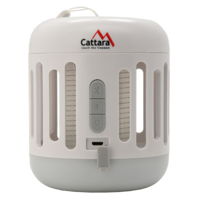 Svietidlo MUSIC CAGE Bluetooth nabíjací + UV lapač hmyzu