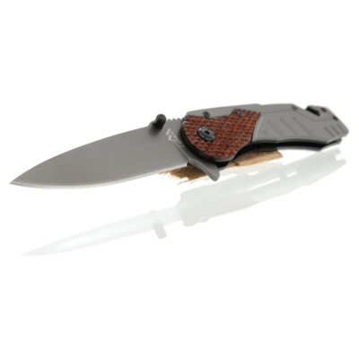 Nůž zavírací WOOD s pojistkou 21cm