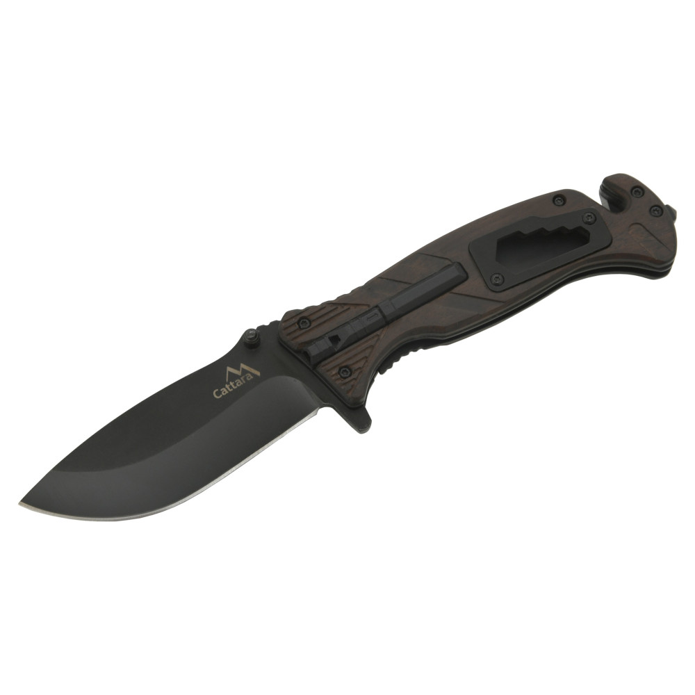 Nôž zatvárací BLACK BLADE s poistkou 21,7cm