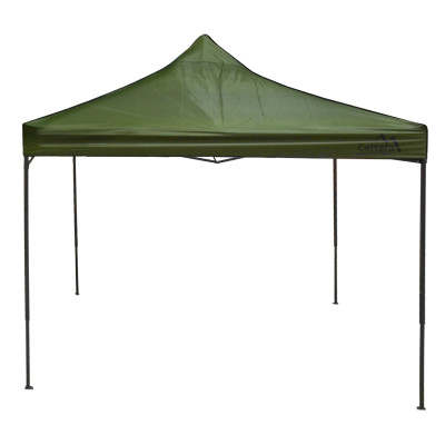 Párty stan nožnicový 3x3m zelený WATERPROOF