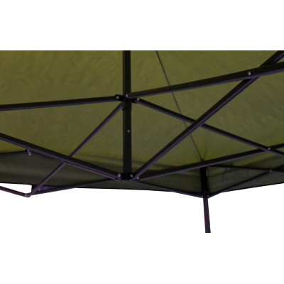 Párty stan nožnicový 3x3m zelený WATERPROOF