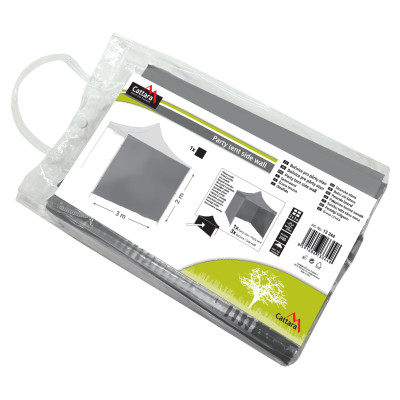 Bočnice pre párty stan 2x3m 210D šedá WATERPROOF