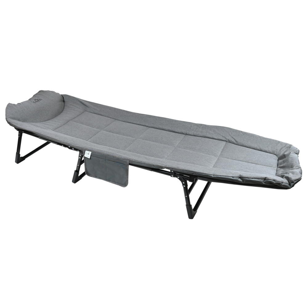Lehátko kempingové skladacie SOFA šedé polohovacie
