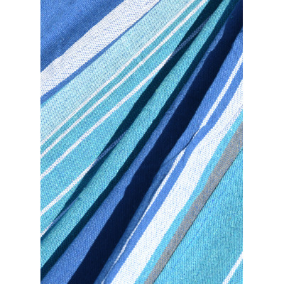 Hojdacia sieť TEXTIL 200x100cm modro-biela