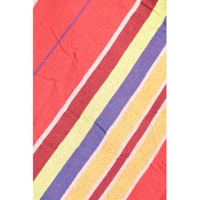 Hojdacia sieť TEXTIL 200x100cm červeno-žltá