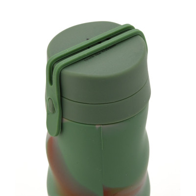 Silikónová fľaša ARMY 550ml