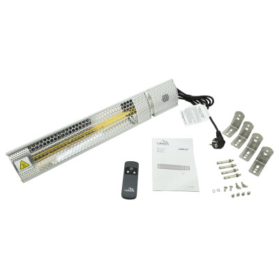 Infrazářič 2000W 230V na stěnu + dálkové ovládání