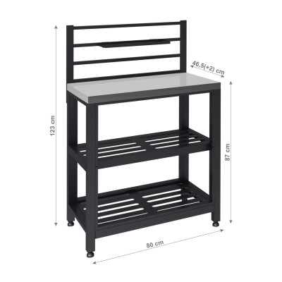 Modul stůl TORINO 4 pro venkovní kuchyň 80x47x123cm