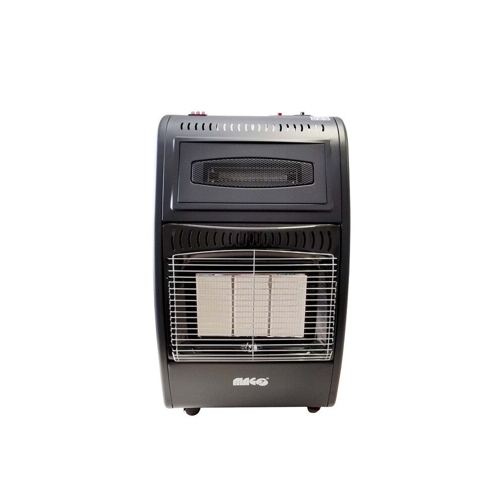 Kombinovaná plynová 4,2kW a elektrická kamna 1,5 kW MAGG s ventilátorem