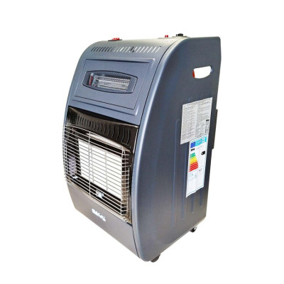 Kombinovaná plynová 4,2kW a elektrická kamna 1,5 kW MAGG s ventilátorem