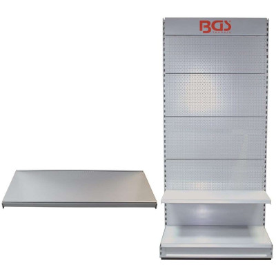 Přídavná police pro prodejní panel BGS 49 1000 x 370 mm