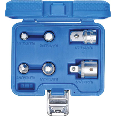 Adaptéry 1/4" ÷ 3/4" BGS100199 Sada 6 dílů