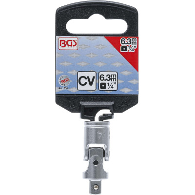 Křížový kloub 1/4" BGS100250, matný chrom