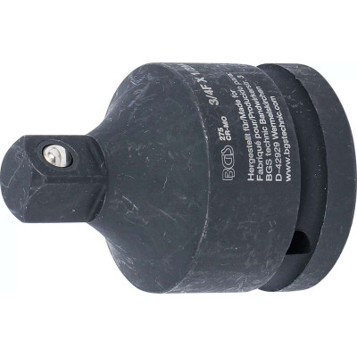Adaptér 1/2" BGS100275 pro vnitřní 3/4", tvrzený
