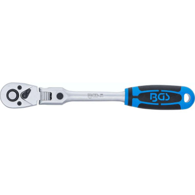 Přepínací ráčna 3/8" BGS100286, kloubová s vyhazovákem