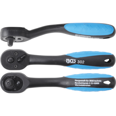 ráčna 1/4" ergo s přepínací páčkou 150 mm