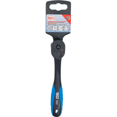 ráčna 1/4" ergo s přepínací páčkou 150 mm