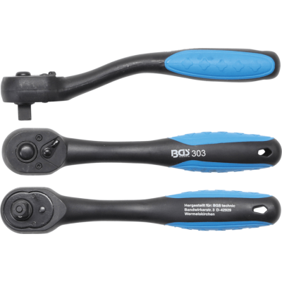 ráčna 3/8" ergo s přepínací páčkou 200 mm