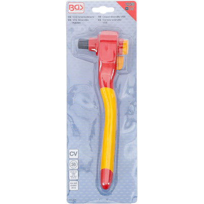 Prepínacia račňa VDE 1/2" BGS100626 (1000 V)