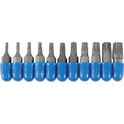 Bity 1/4" T-profil T7 ÷ T45 BGS100784 Sada 11 dílů