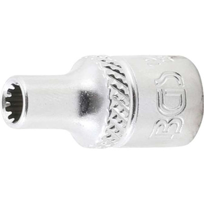 Nástrčná hlavice 1/4" 4 mm BGS1010104, Gear Lock