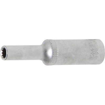 Nástrčná hlavice 1/4" 4 mm BGS1010154, prodloužená, Gear Lock