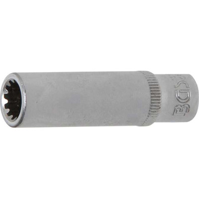 Nástrčná hlavica 1/4" 8 mm BGS1010158, predĺžená, Gear Lock