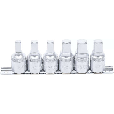 Zástrčné hlavice 1/2" 8 ÷ 14 mm BGS101016 pro olej. výpustě Sada 6 dílů
