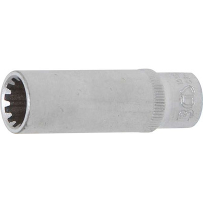 Nástrčná hlavica 1/4" 10 mm BGS1010160, predĺžená, Gear Lock