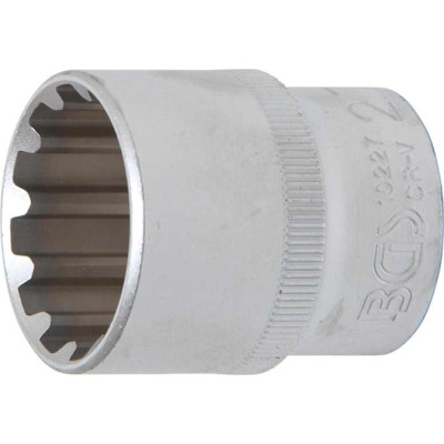 Nástrčná hlavica 1/2" 27 mm BGS1010227, Gear Lock