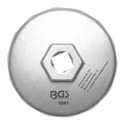 Kľúč na olejové filtre WH 903 - priemer 74 mm, 14-hranný BGS101041 (Audi, BMW, Mercedes-Benz, Opel, VW)