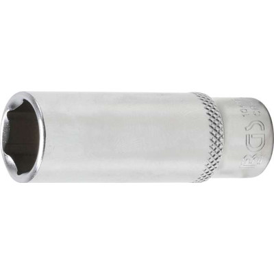 Nástrčná hlavice 1/4" 12 mm BGS1010412, 6hranná, prodloužená, Pro Torque