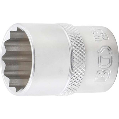 Nástrčná hlavica 1/2" 21 mm BGS1010641, 12hranná