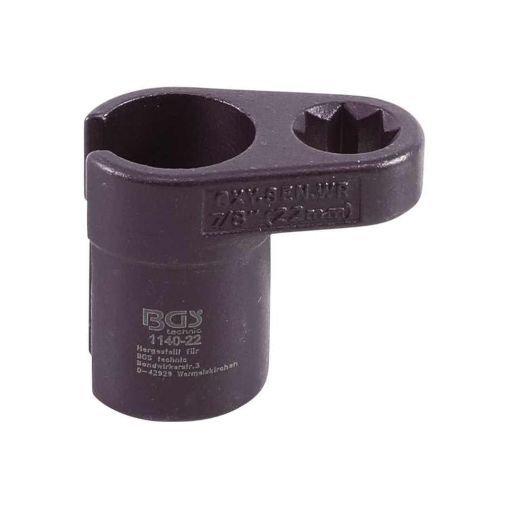 Nástrčná hlavice 1/2" 22 x 80 mm BGS101140-22, pro lambda sondu