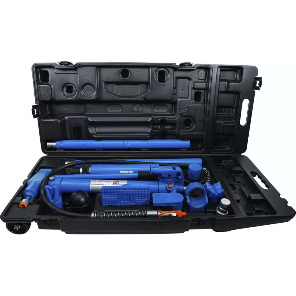 Karosářská hydraulická sada 10 t BGS101689 V pojízdném kufru