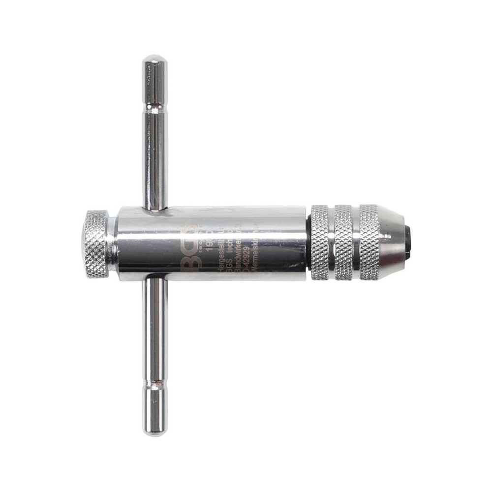 Prepínacia račňa na ručné závitníky M3 ÷ M10 BGS101980, dĺžka 80 mm