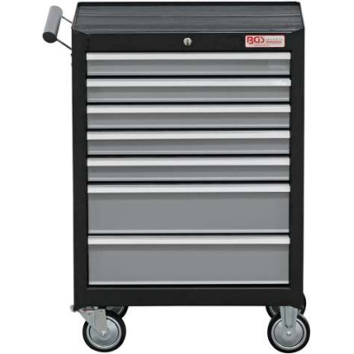 Montážní pojízdný vozík BGS102001, 7 zásuvek. Prázdný