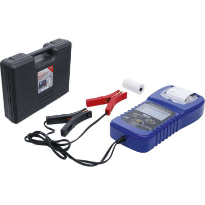 Digitálny tester batérií a nabíjacích systémov BGS102133 s tlačiarňou