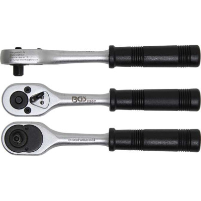 Přepínací ráčna 1/4" BGS102207, profi