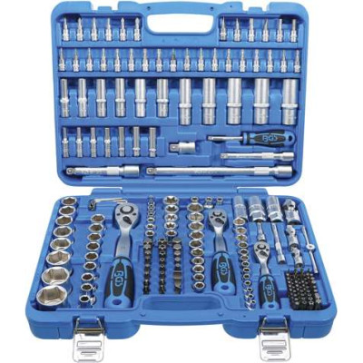 Gola sada BGS-192K Račňa 1/4", 3/8" a 1/2" (5/32" ÷ 1.1/4") BGS102245 Pre Torque - palcová