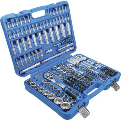 Gola sada BGS-192K Račňa 1/4", 3/8" a 1/2" (5/32" ÷ 1.1/4") BGS102245 Pre Torque - palcová